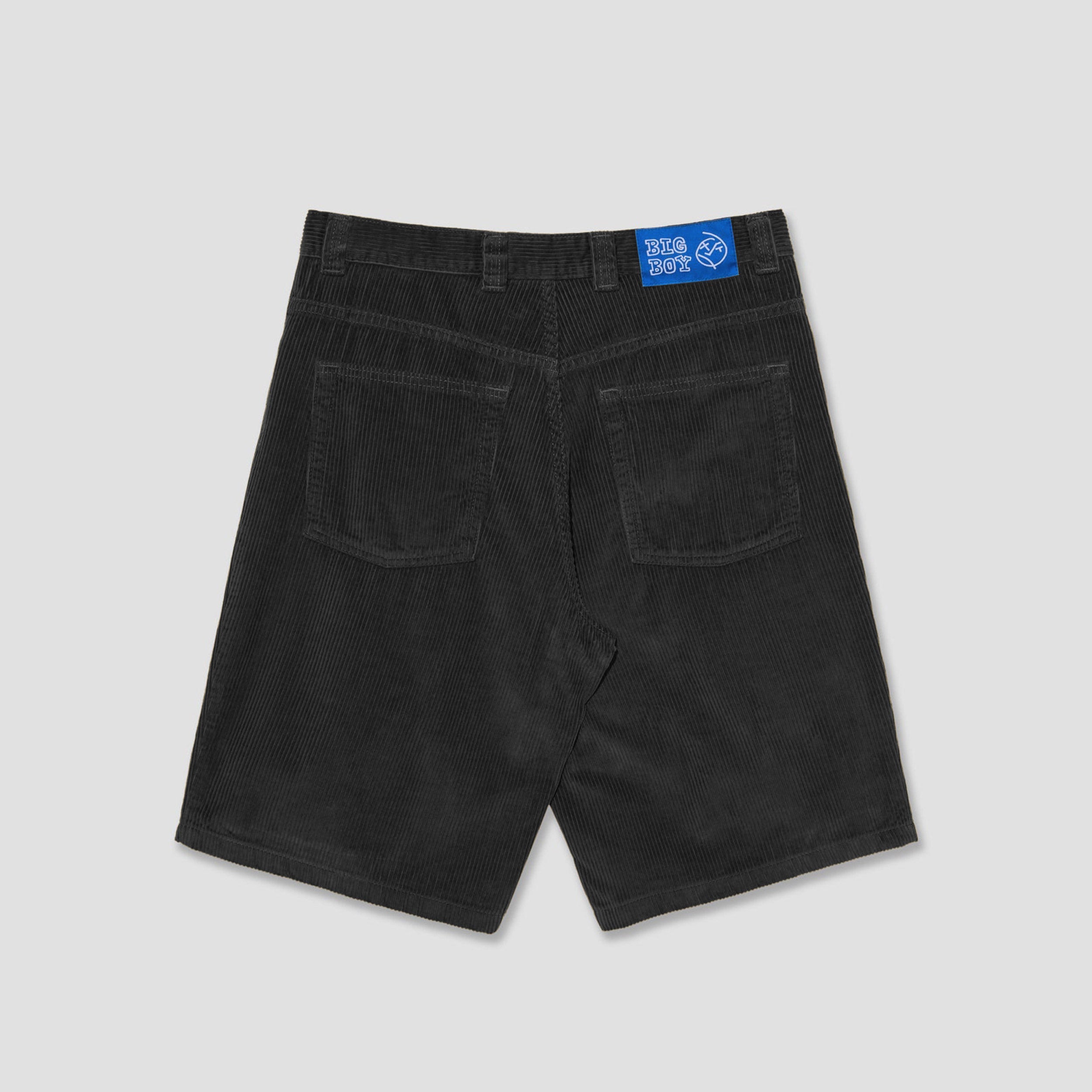 Polar Big Boy Cord Shorts Black