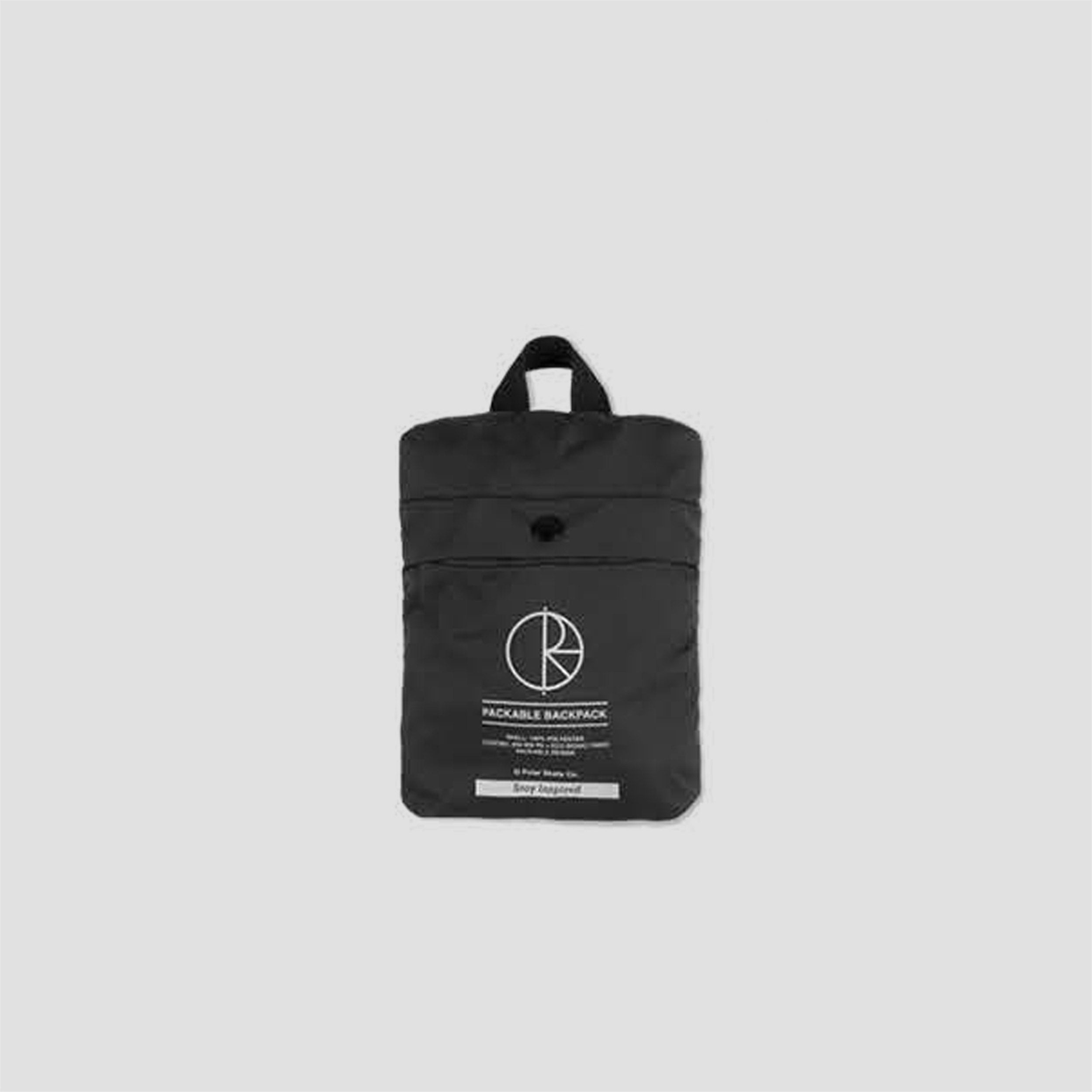 Polar Packable Backpack Black