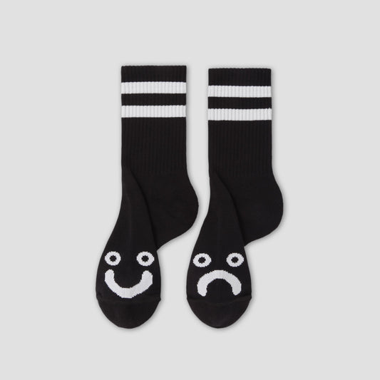 Polar Happy Sad Classic Socks Black / White