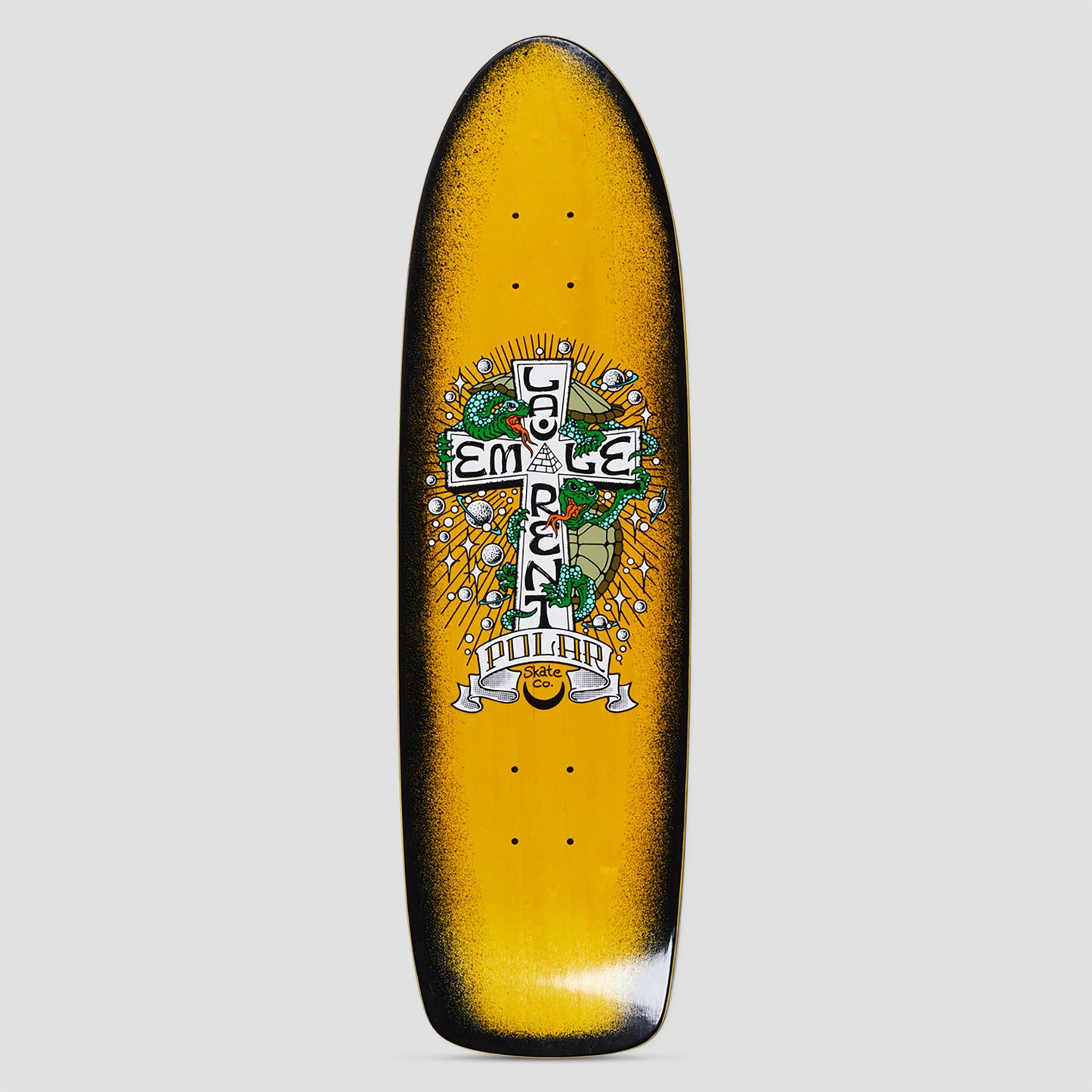 Polar 8.75 T-Shape Emile Laurent Turtle Town Skateboard Deck