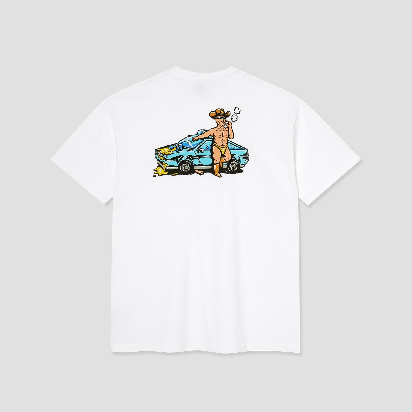 Polar Cowboy Cop T-Shirt White