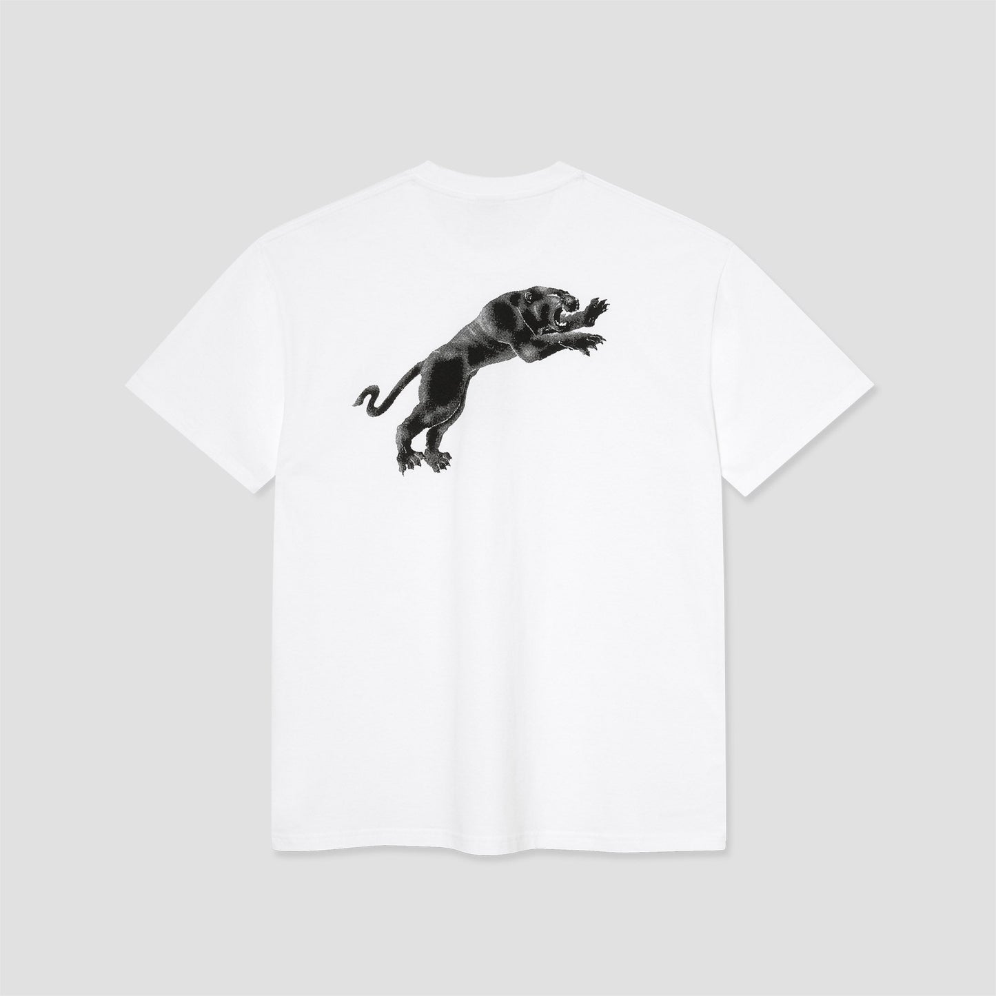 Polar Tape and Panther T-Shirt White