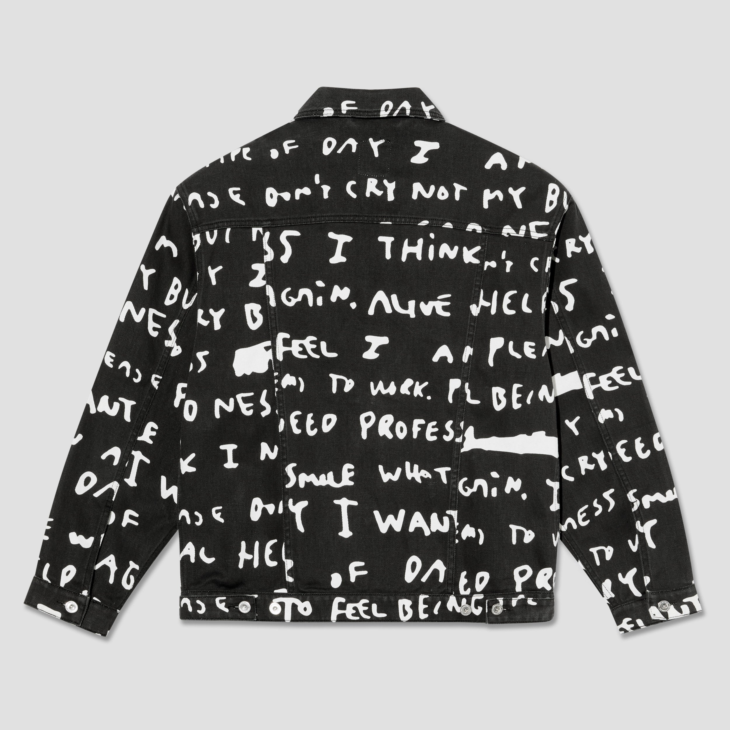 Polar Patrik Jacket Sad Notes Black / White