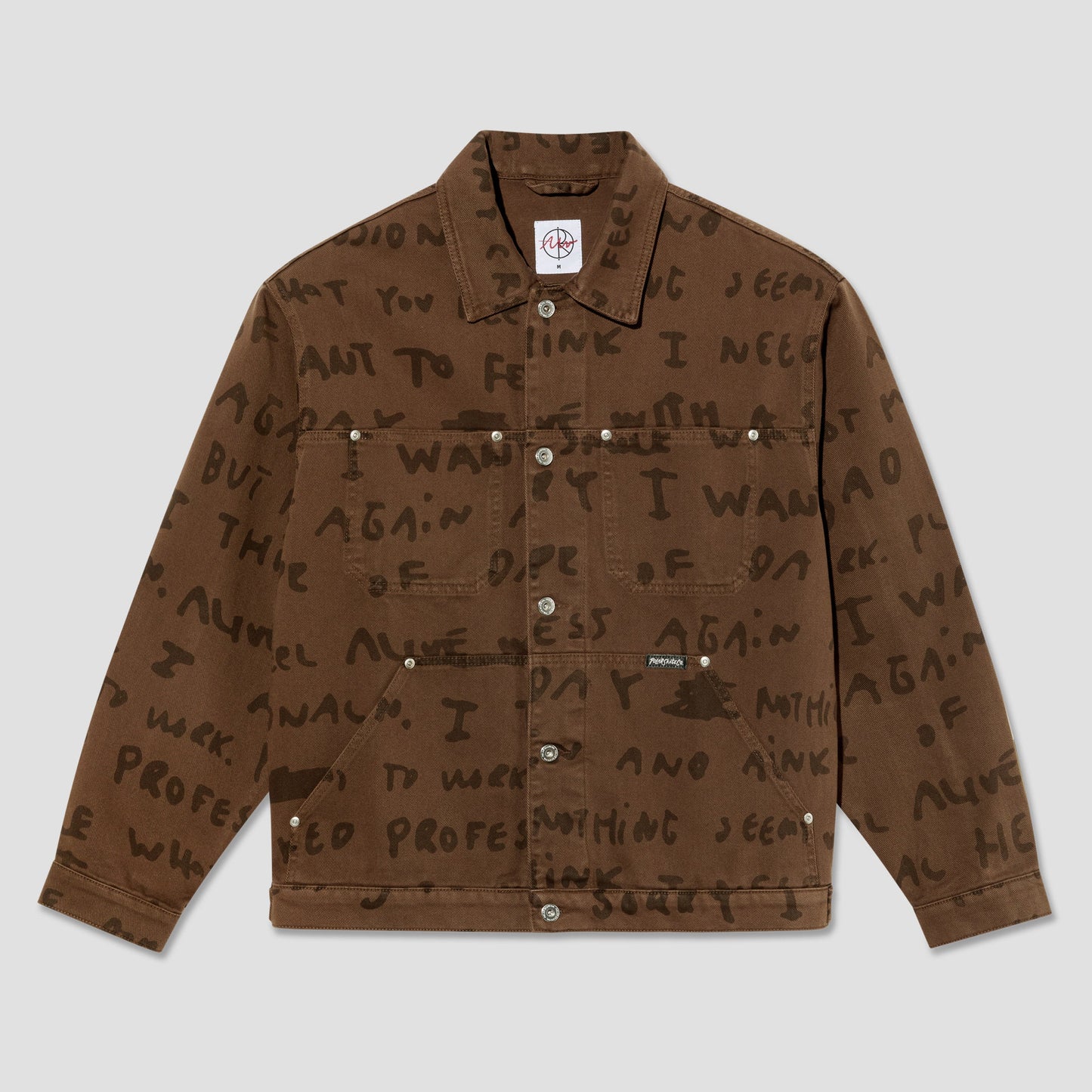 Polar Patrik Jacket Sad Notes Walnut