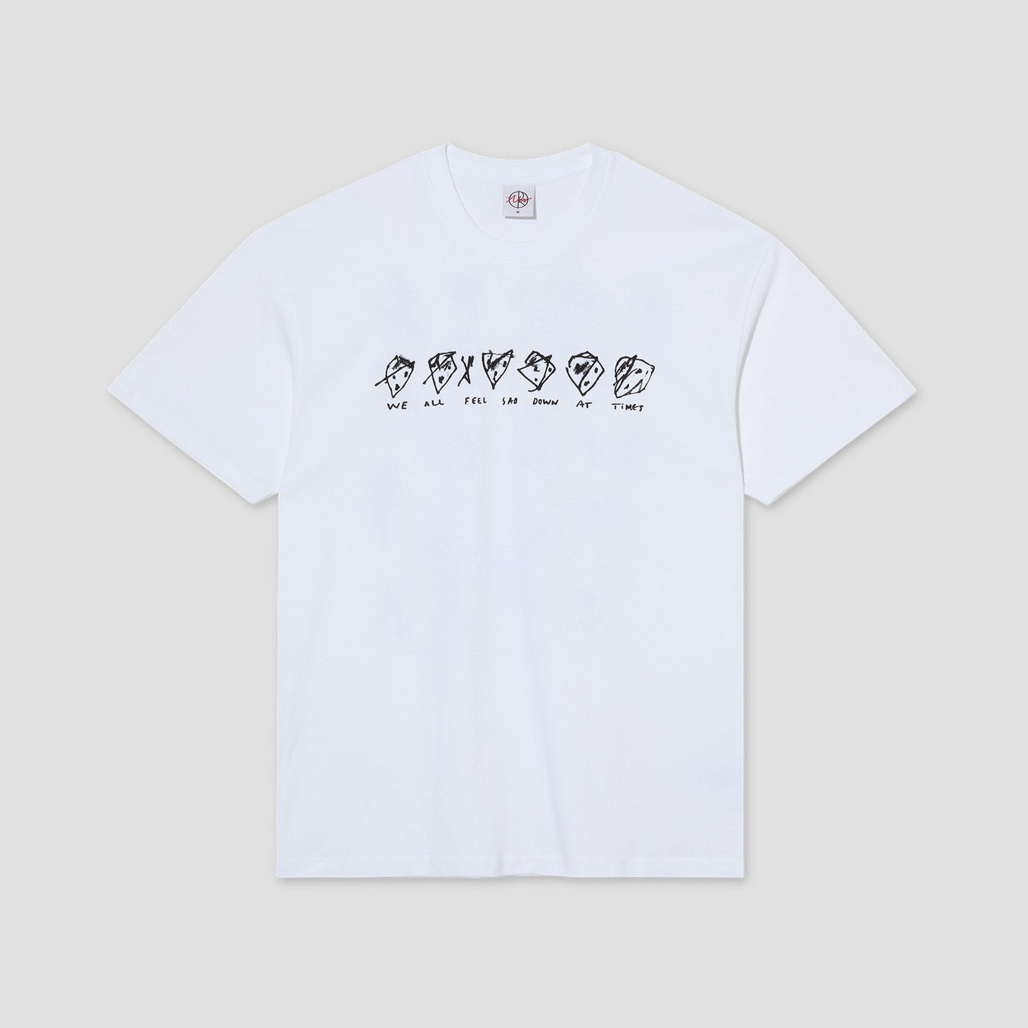 Polar Sad At Times T-Shirt White