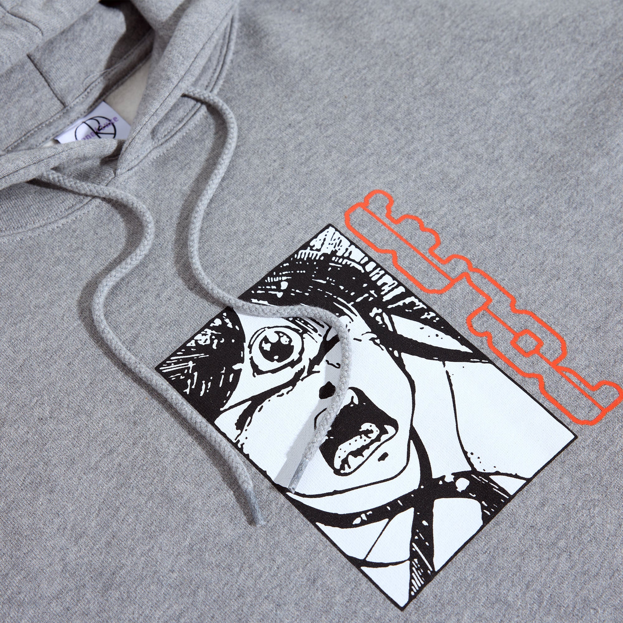 Polar Dave Hood Third Eye Heather Grey