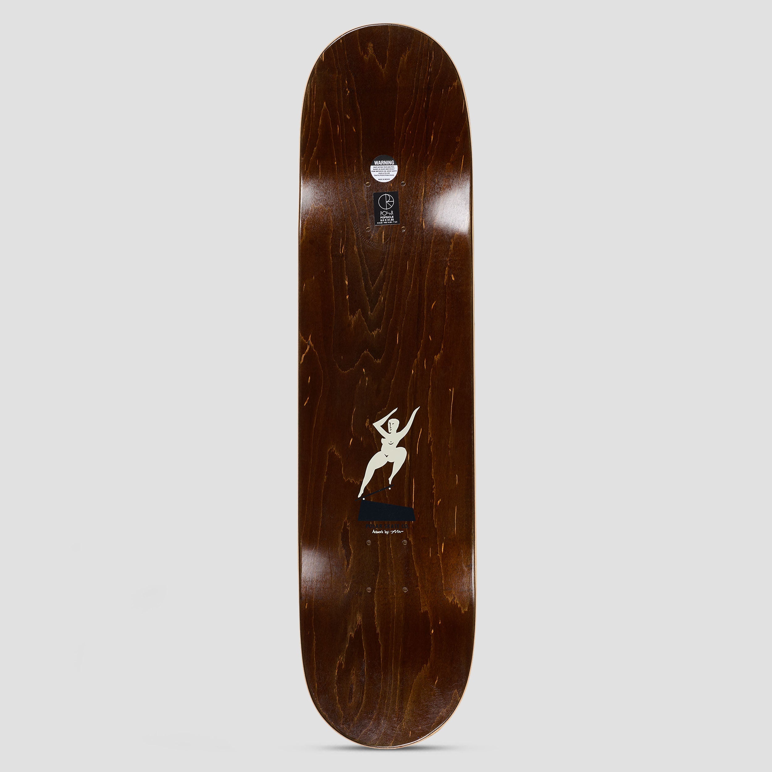 Polar 8.0 Emile Laurent Crooks Skateboard Deck Blue