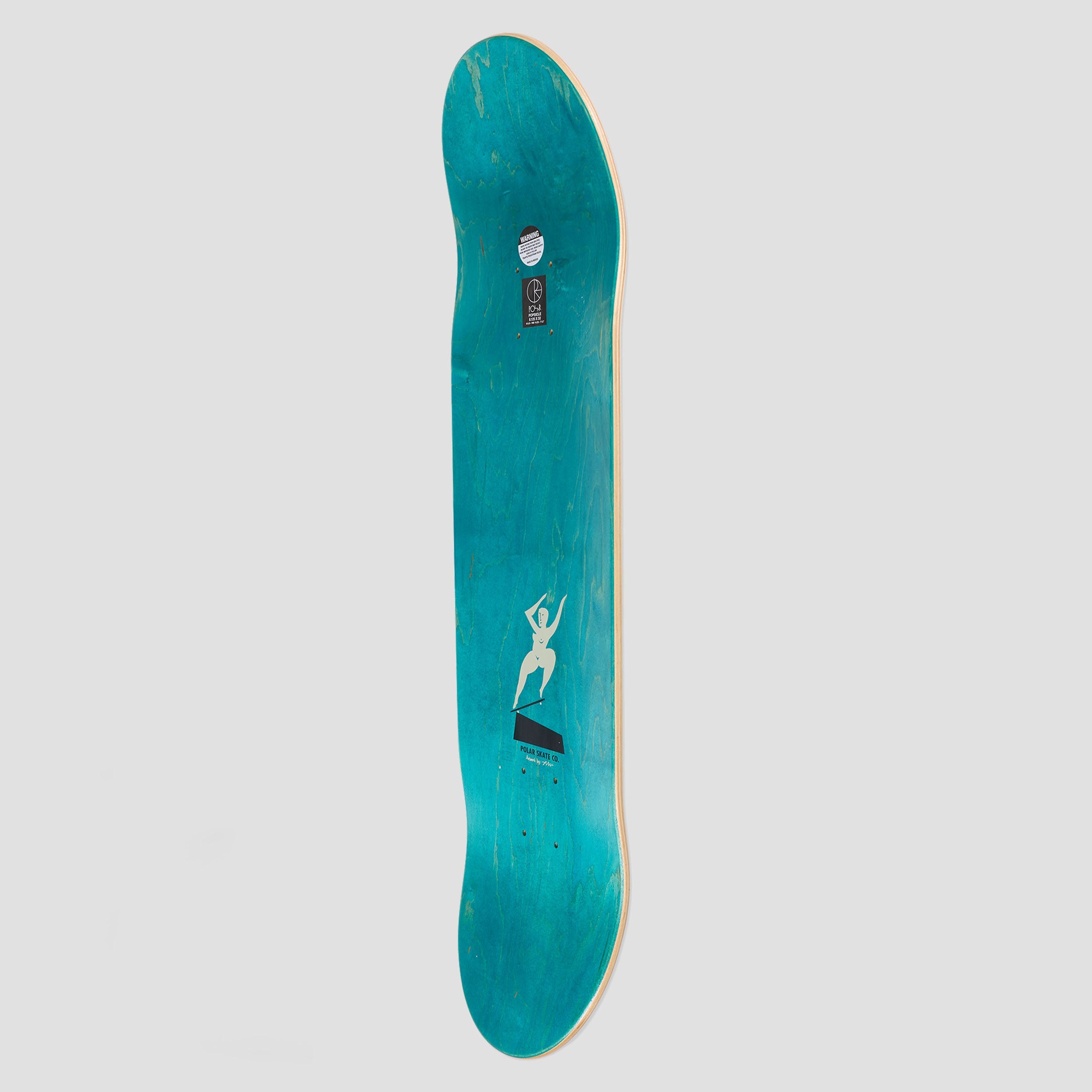 Polar 8.125 Emile Laurent Crooks Skateboard Deck Cream