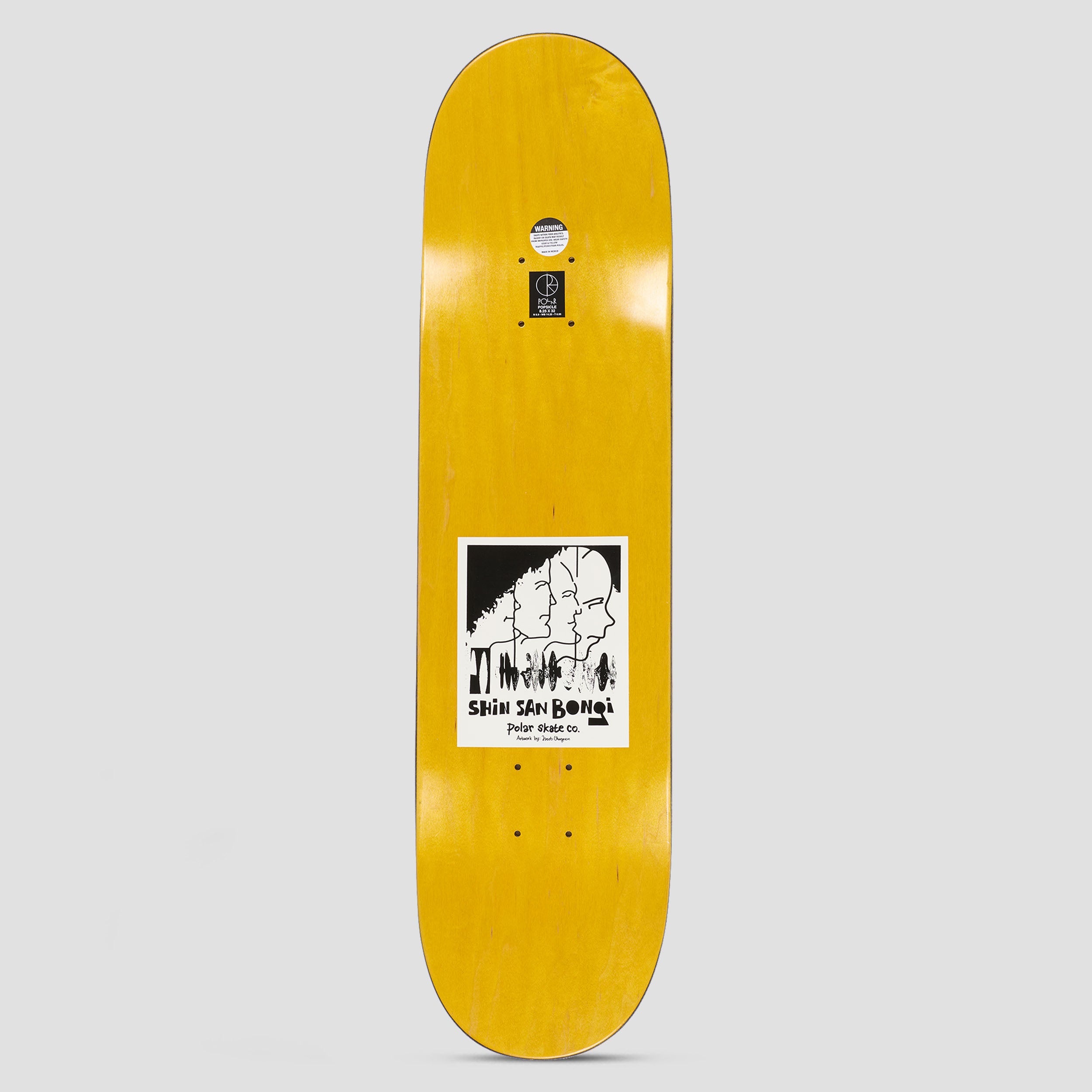 Polar 8.125 Shin Sanbongi Fanzilla Skateboard Deck