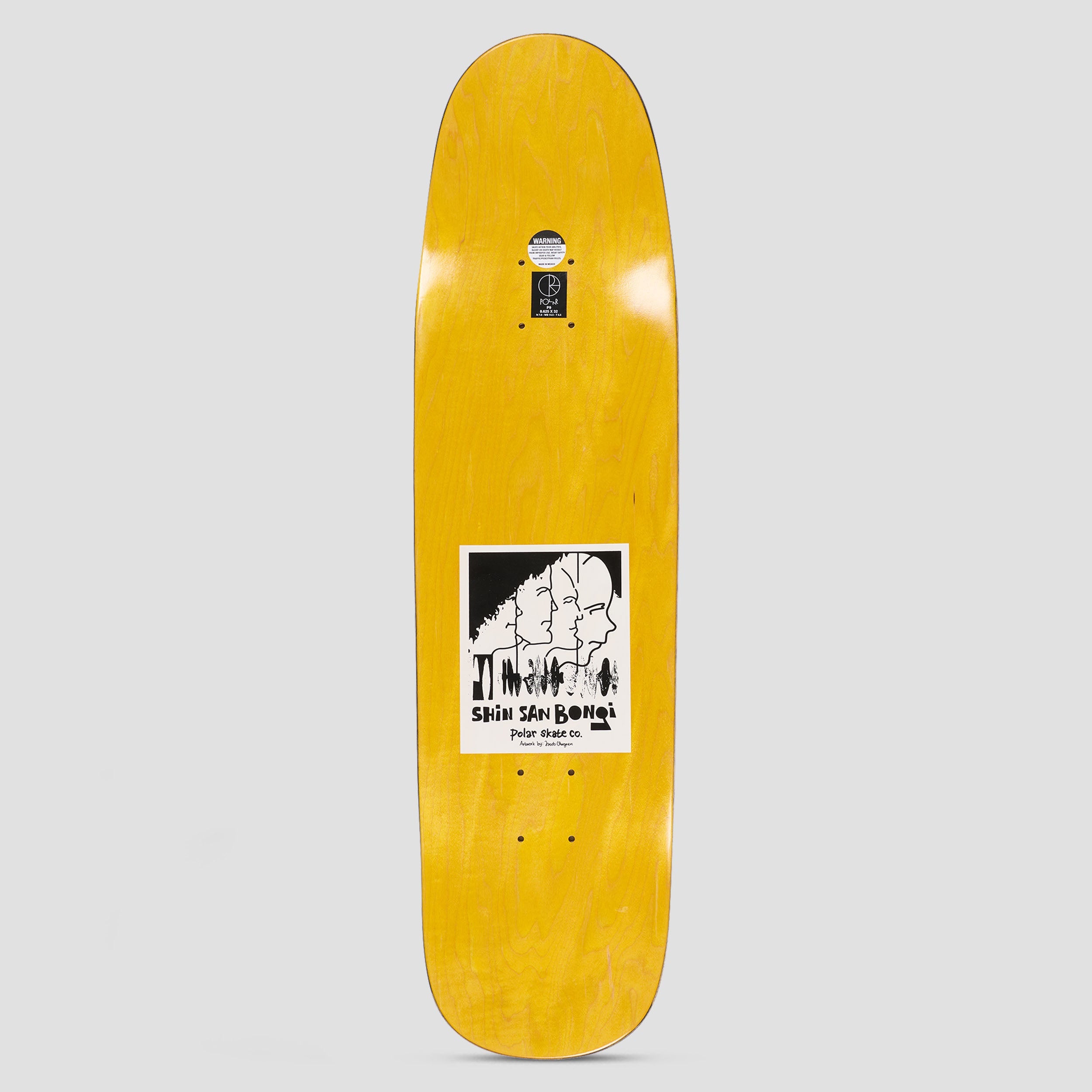 Polar P9 Shin Sanbongi Fanzilla Skateboard Deck