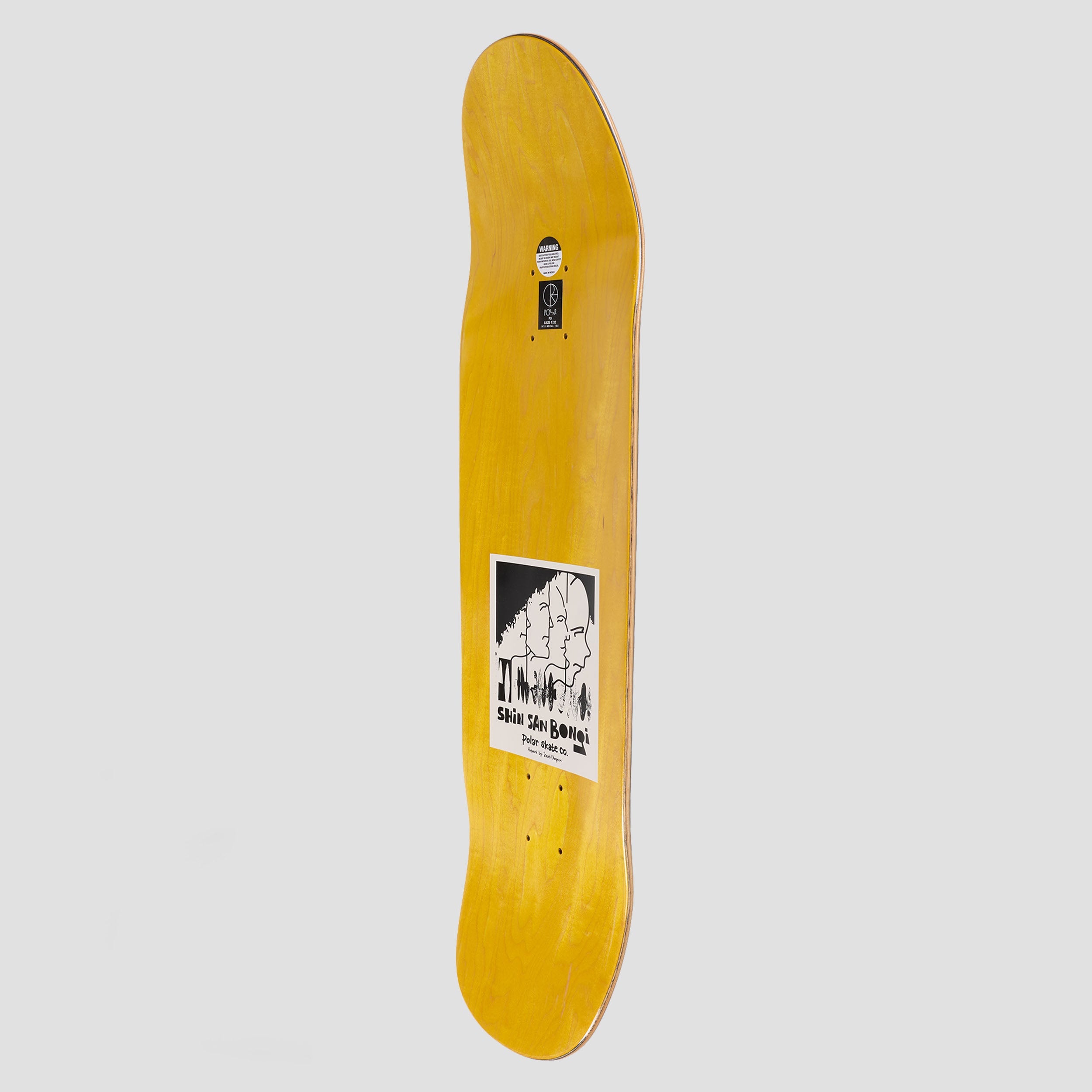 Polar P9 Shin Sanbongi Fanzilla Skateboard Deck