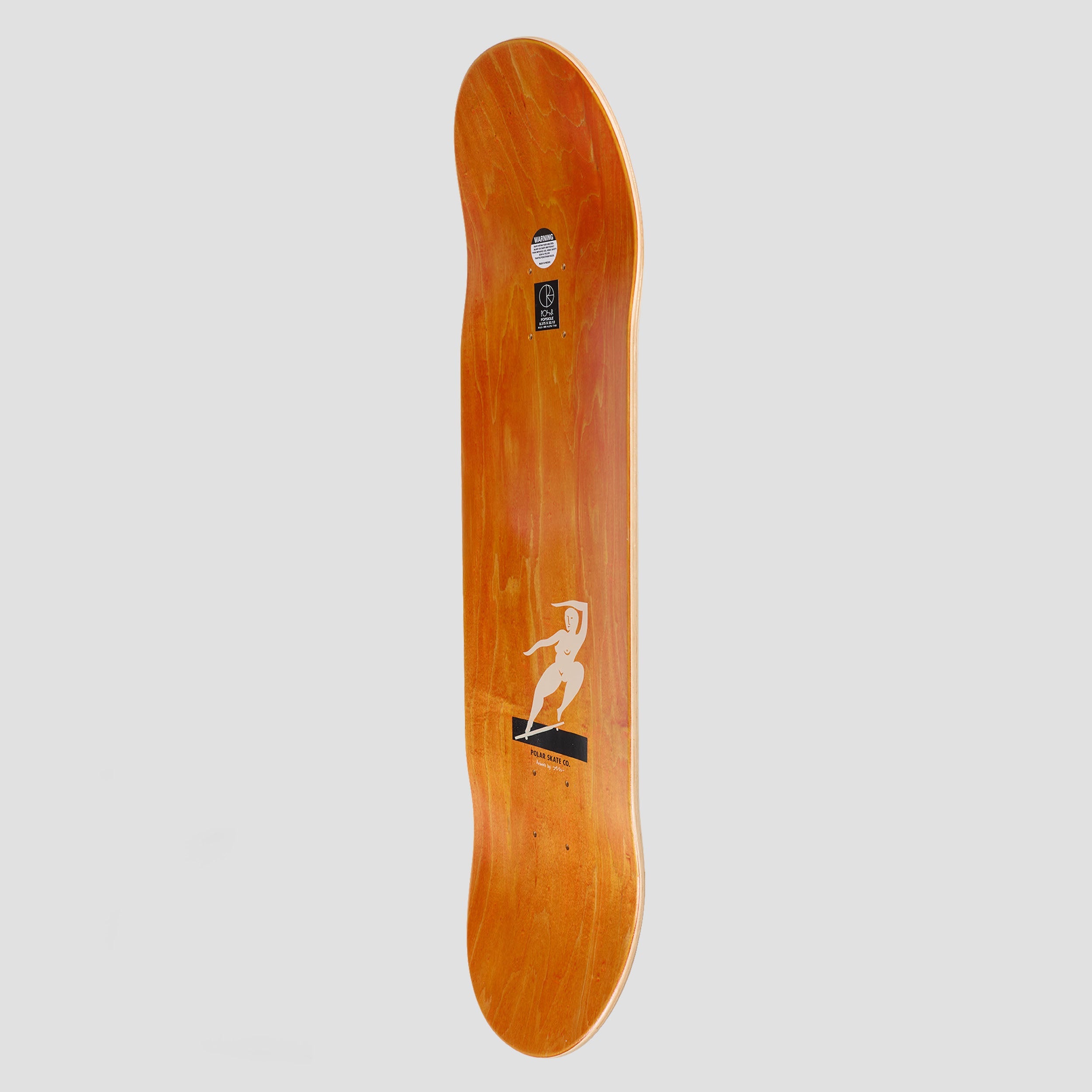 Polar 8.375 Team BS Smith Skateboard Deck Cream