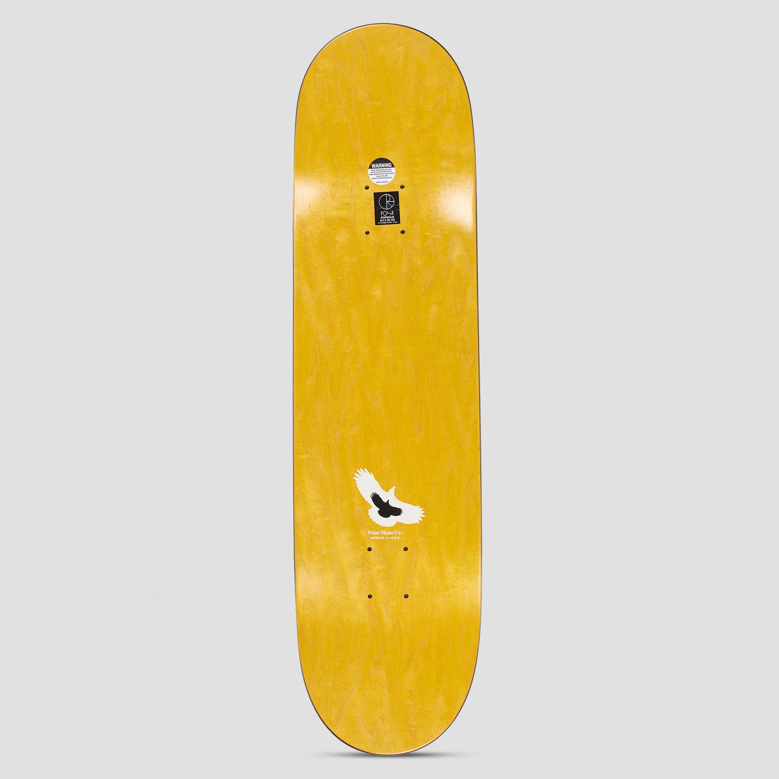 Polar 8.5 Team Searching For Peace Skateboard Deck