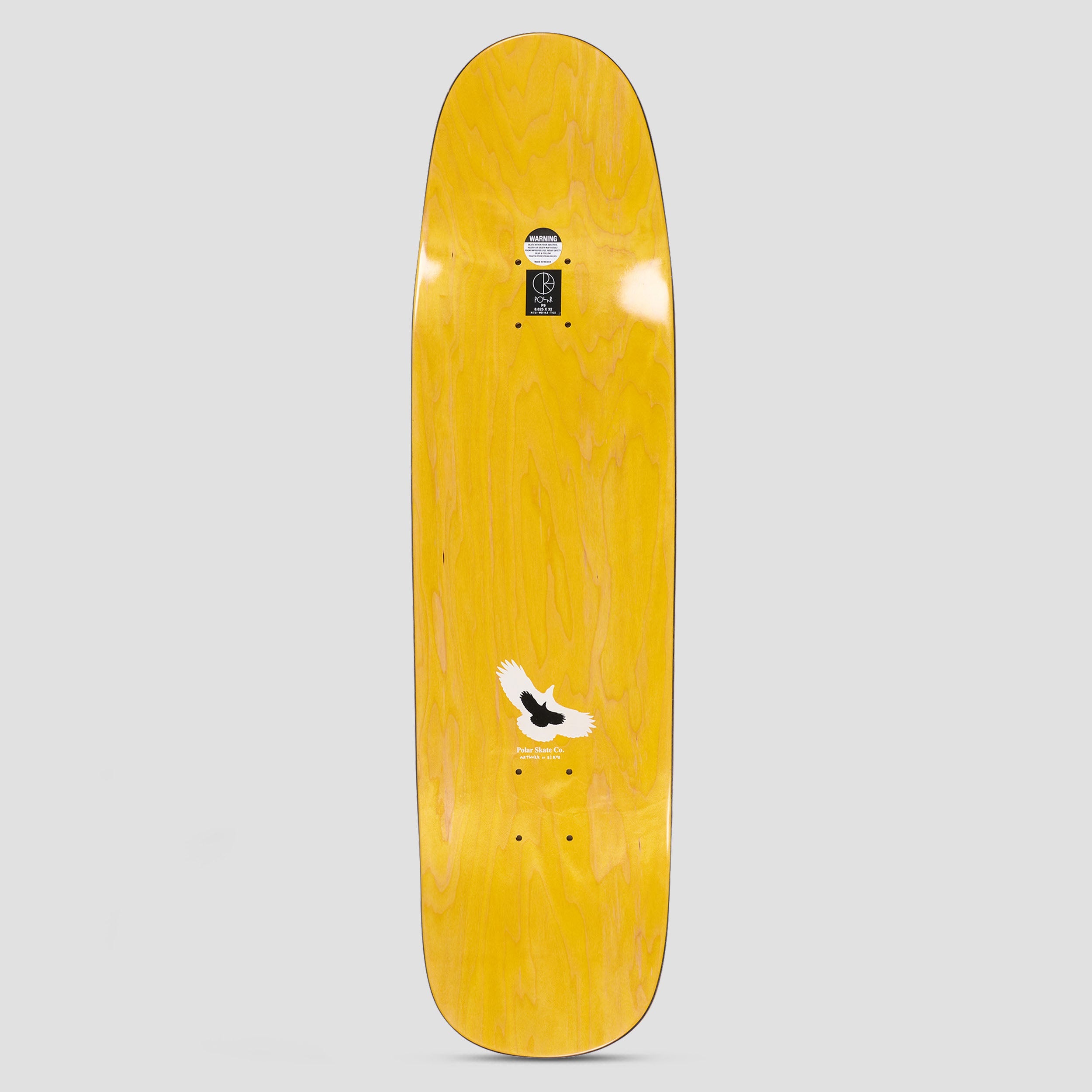 Polar P9 Shape Team Searching For Peace Skateboard Deck