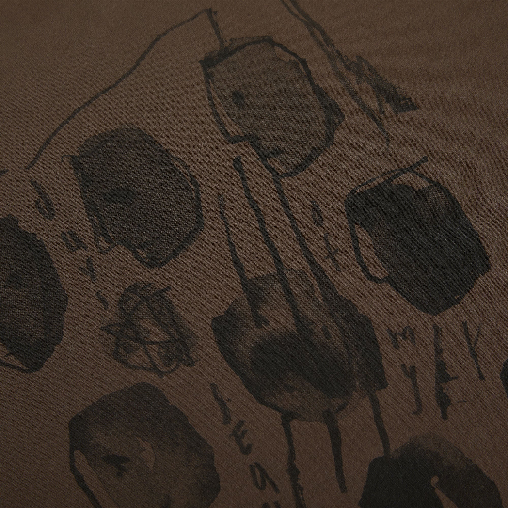 Polar Sequence Longsleeve T-Shirt Brown