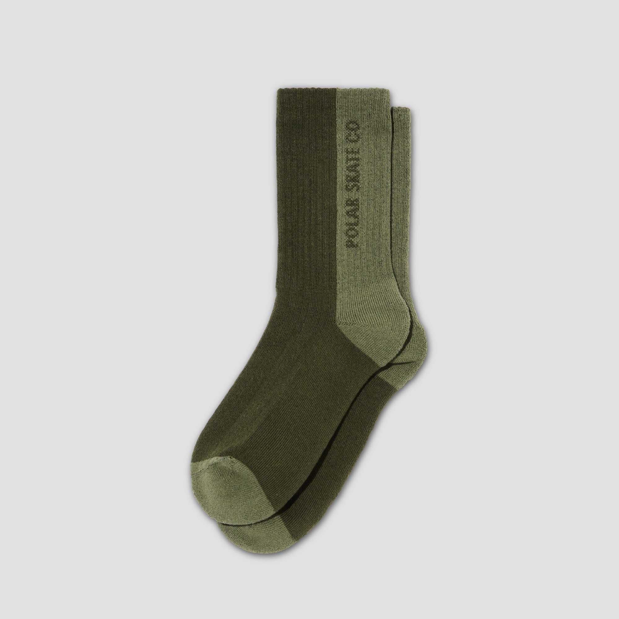 Polar Rib Socks 50 / 50 Uniform Green