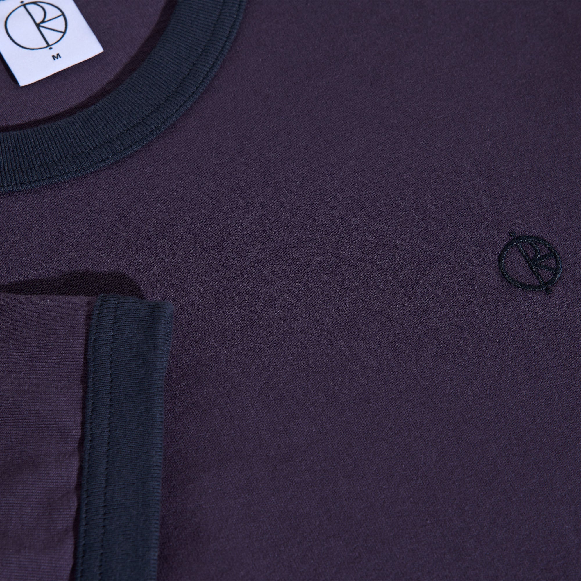 Polar Ringer T-Shirt Dark Violet / Navy