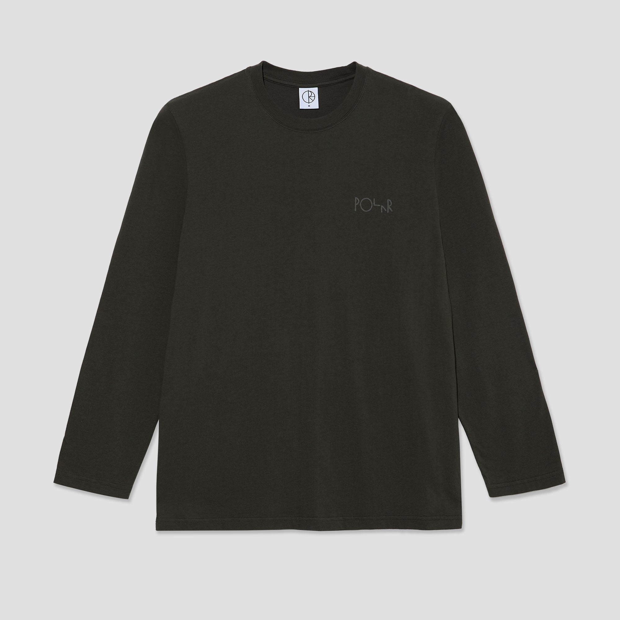 Polar Steve Longsleeve Stroke Logo T-Shirt Dirty Black