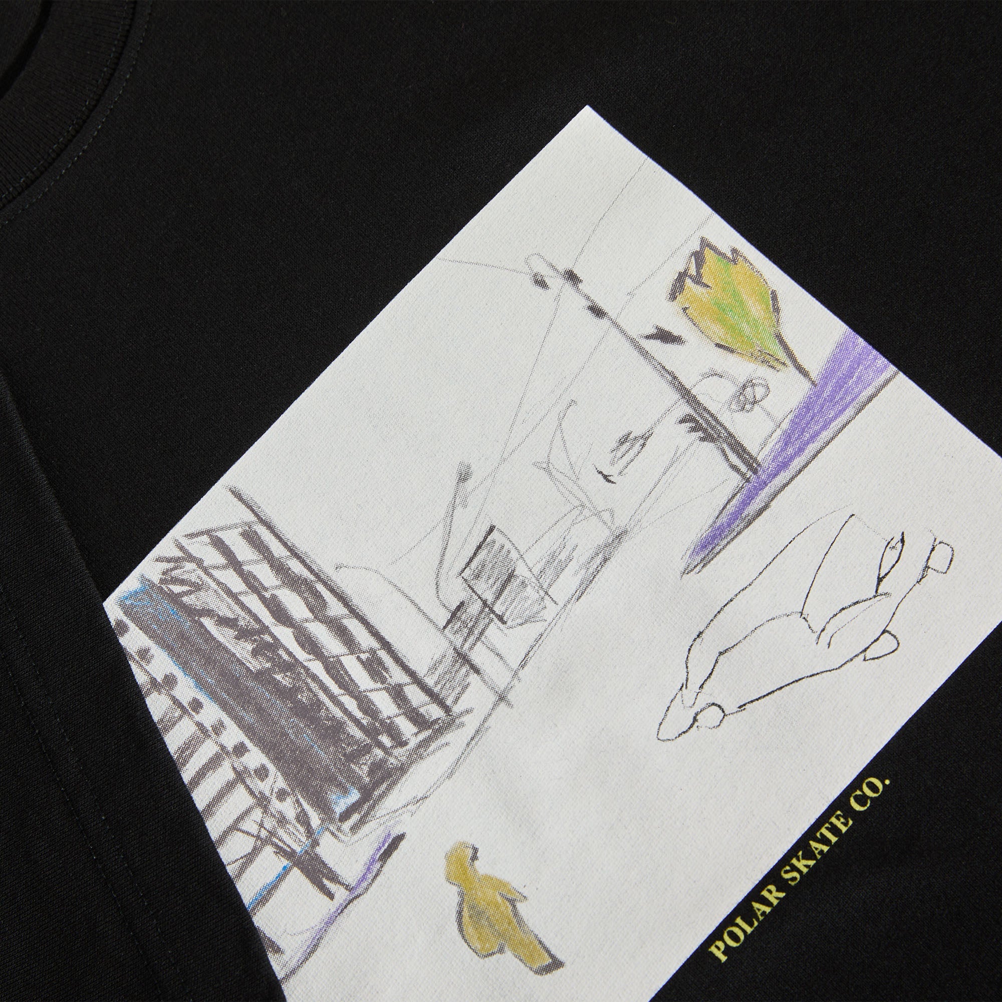 Polar Downtown T-Shirt Black