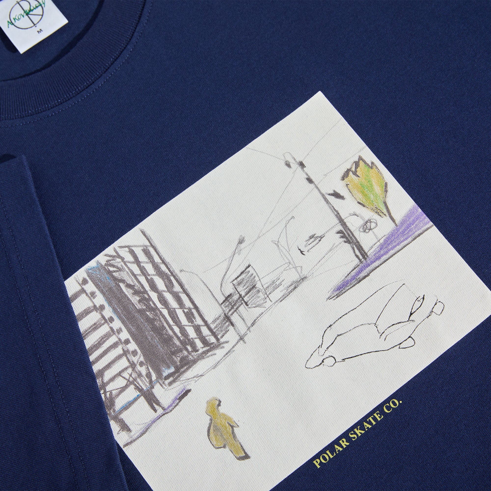Polar Downtown T-Shirt Dark Blue
