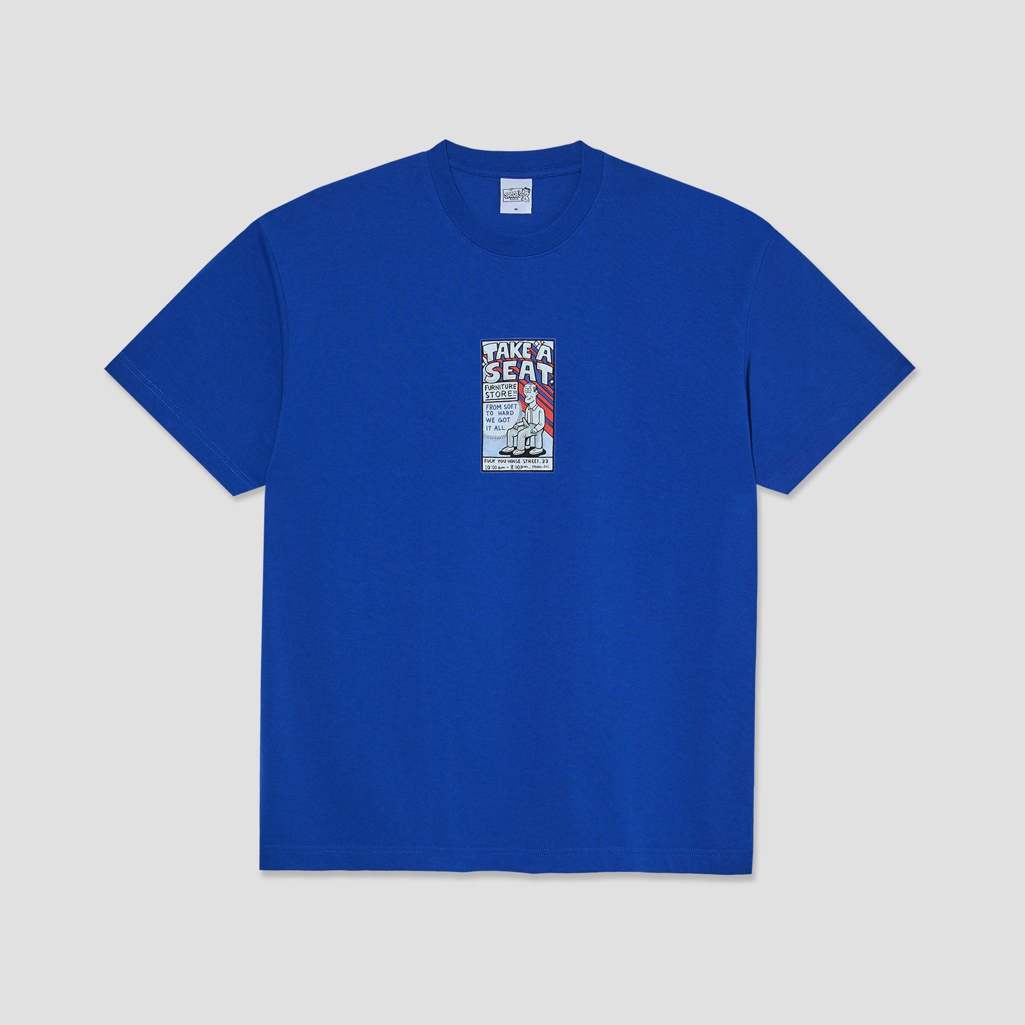 Polar Take A Seat T-Shirt Egyptian Blue