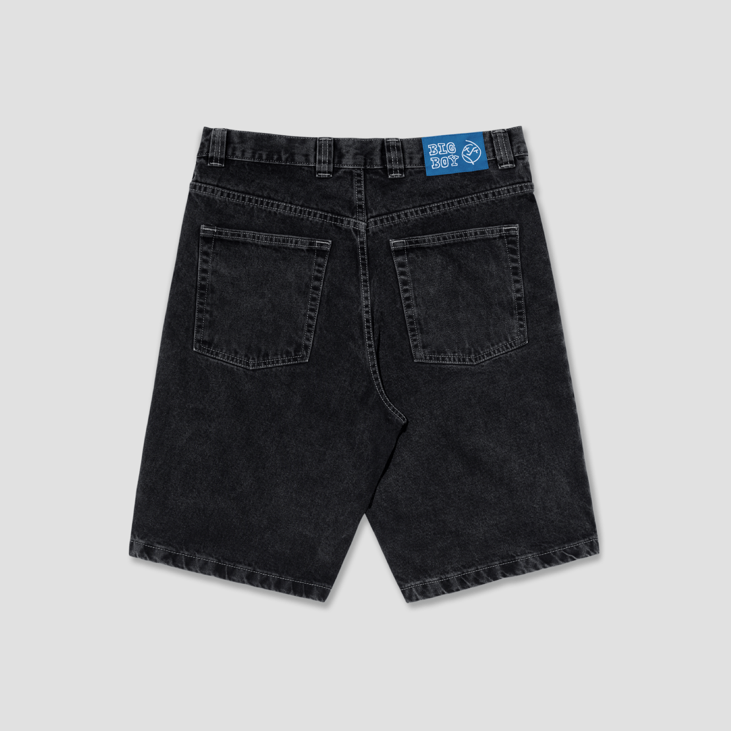 Polar Big Boy Shorts Silver Black