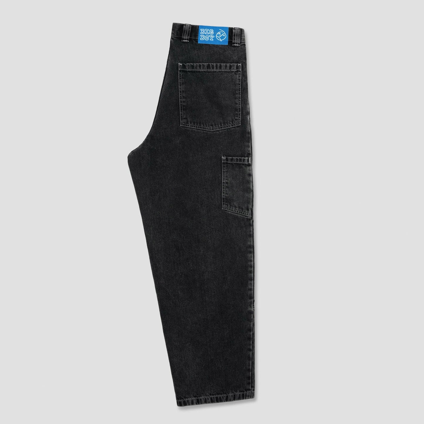 Polar Big Boy Work Pants Knee Silver Black