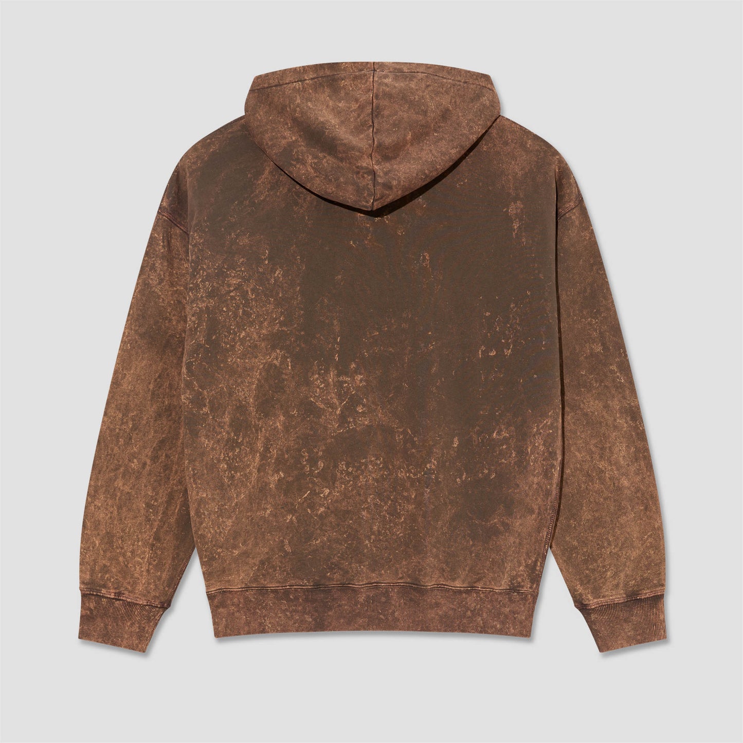 Polar Acid Frank Surf Logo Hoodie Brown