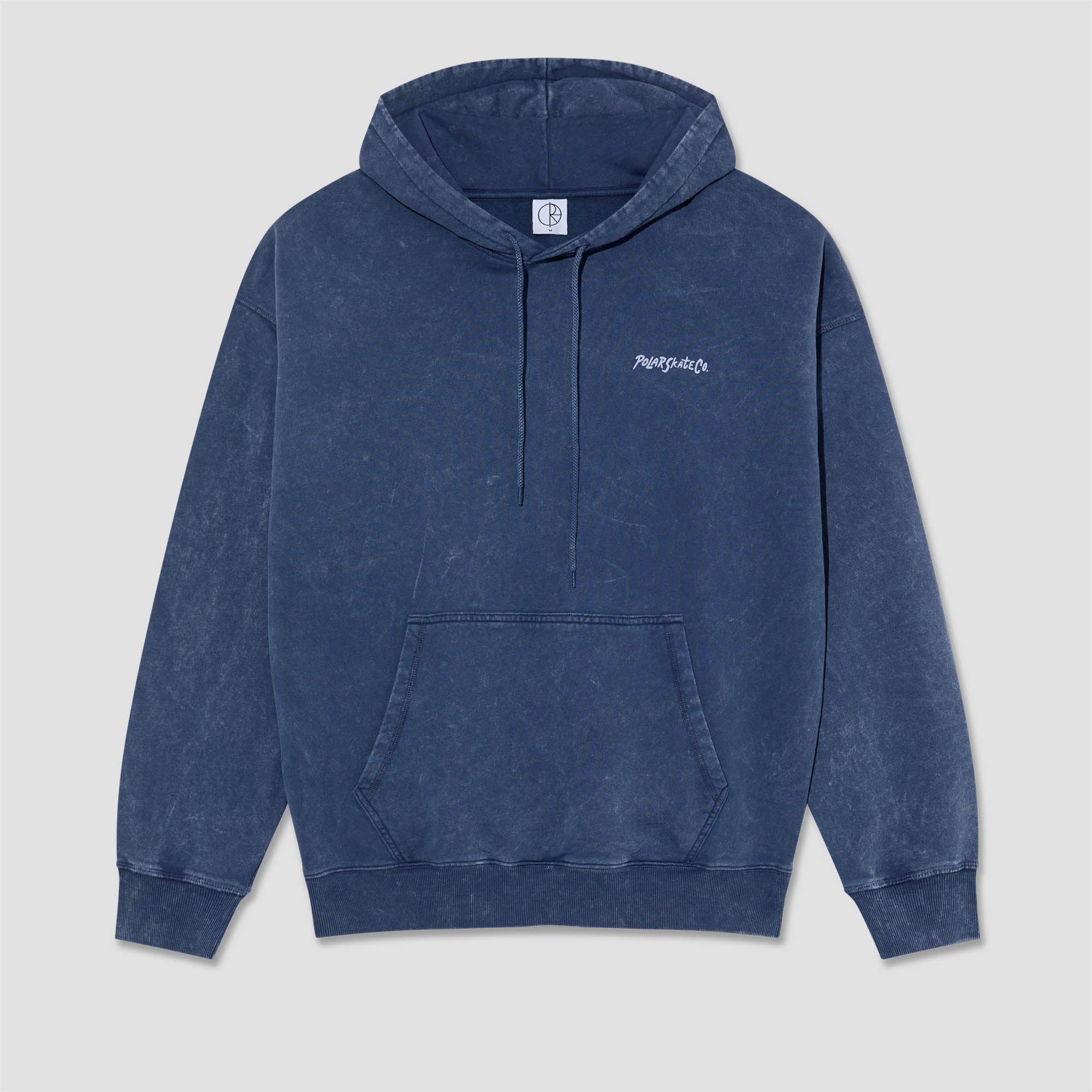 Polar Acid Frank Surf Logo Hoodie Dark Blue