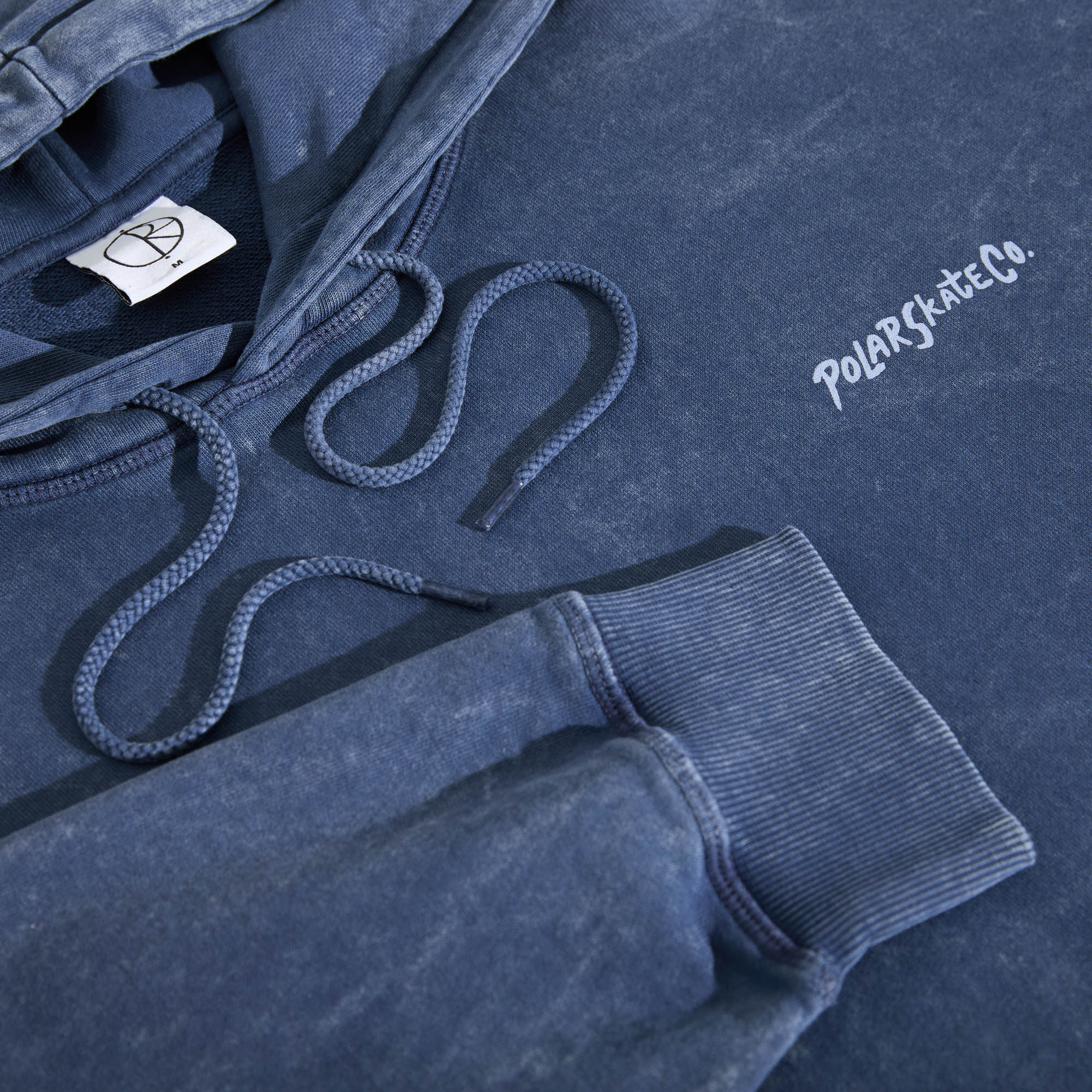 Polar Acid Frank Surf Logo Hoodie Dark Blue