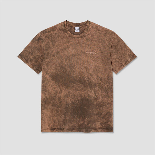 Polar Acid Surf Logo T-Shirt Brown