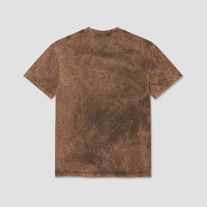 Polar Acid Surf Logo T-Shirt Brown