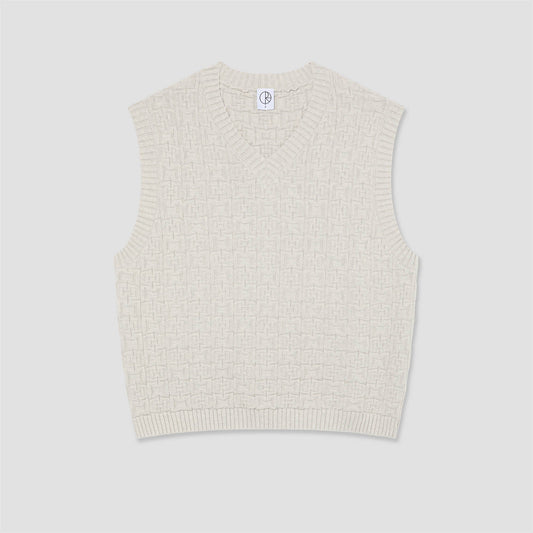 Polar Alex Vest Heather Beige Grey