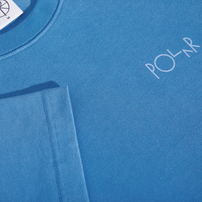 Polar Contrast Stroke Logo T-Shirt French Blue