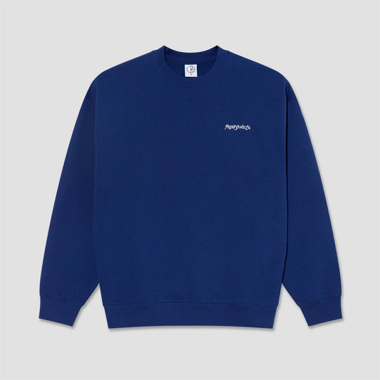 Polar Dave Crewneck Deep Royal Blue