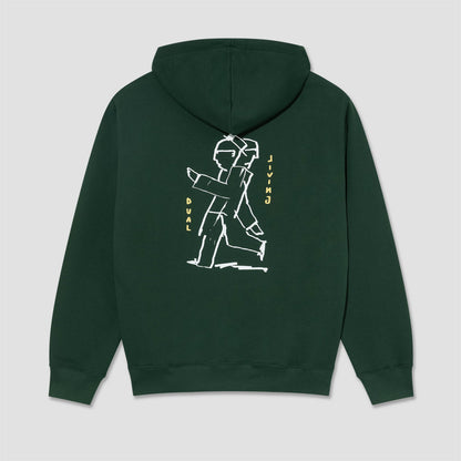 Polar Dave Dual Living Hoodie Dark Green