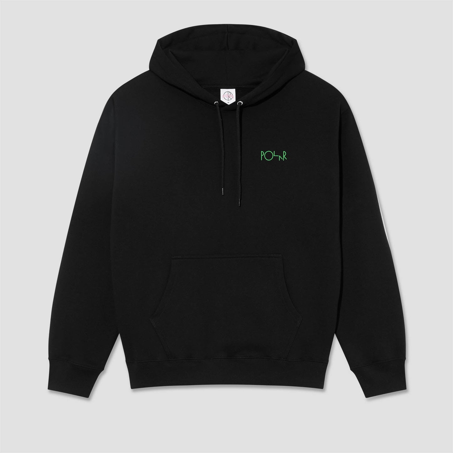 Polar Dave Fill Logo Ourselves Collage Hoodie Black