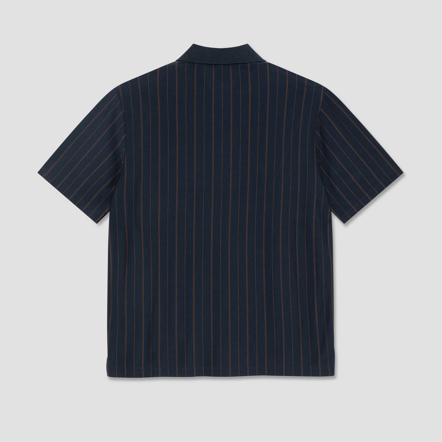 Polar Fancy Polo Shirt Navy / Brown