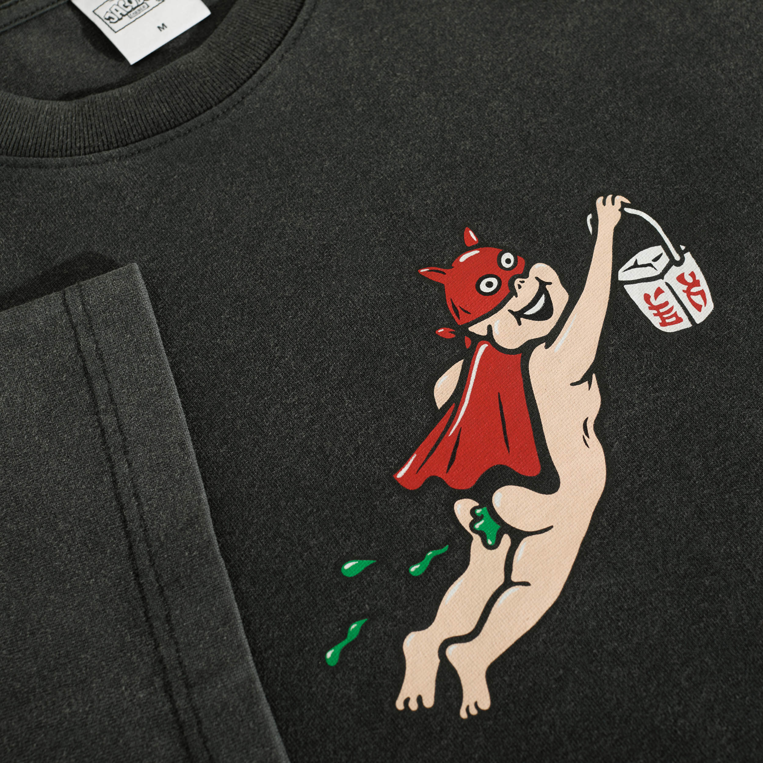 Polar Take Away T-Shirt Silver Black