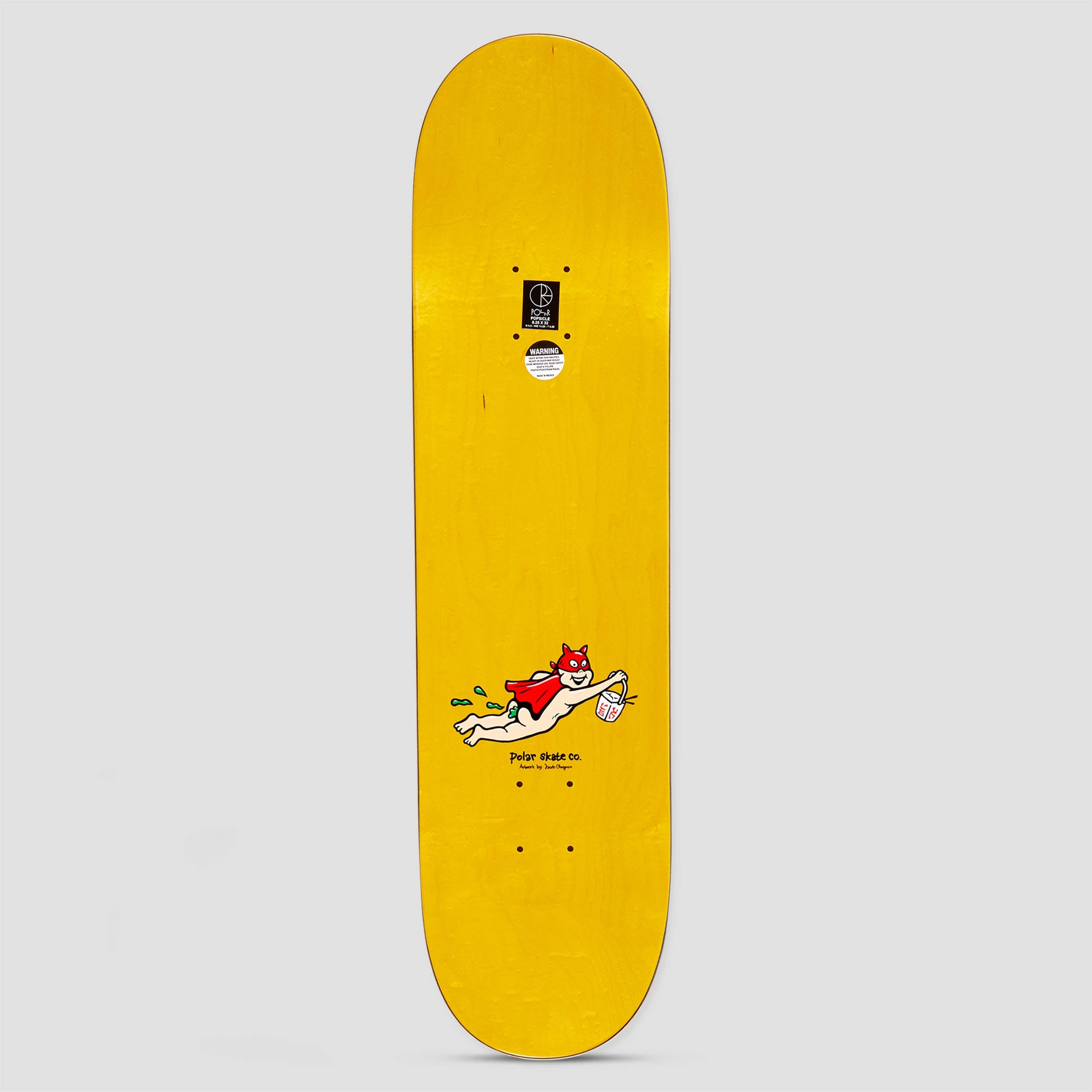 Polar 8.0 Aaron Herrington Take Away Skateboard Deck