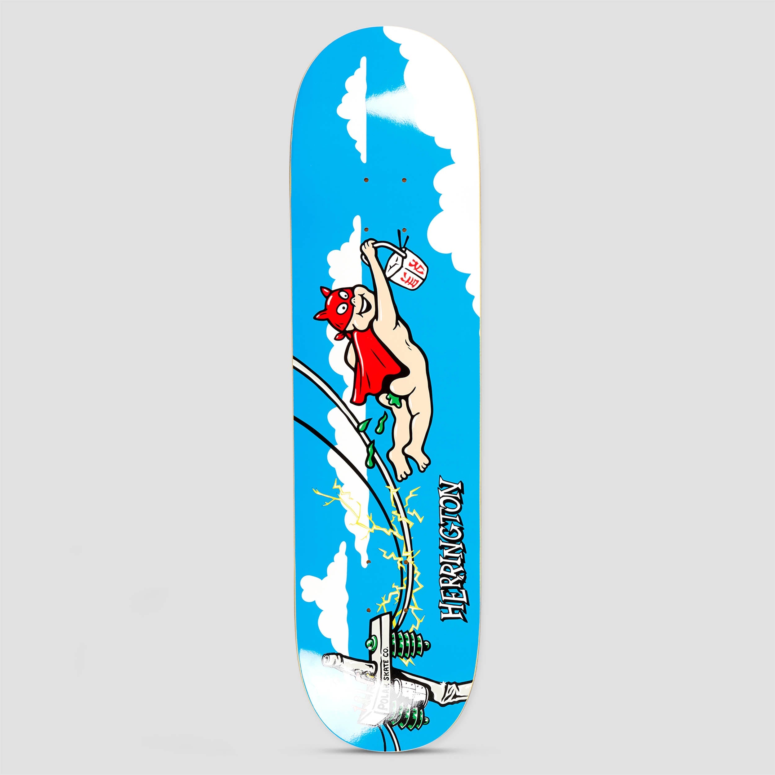 Polar 8.0 Aaron Herrington Take Away Skateboard Deck