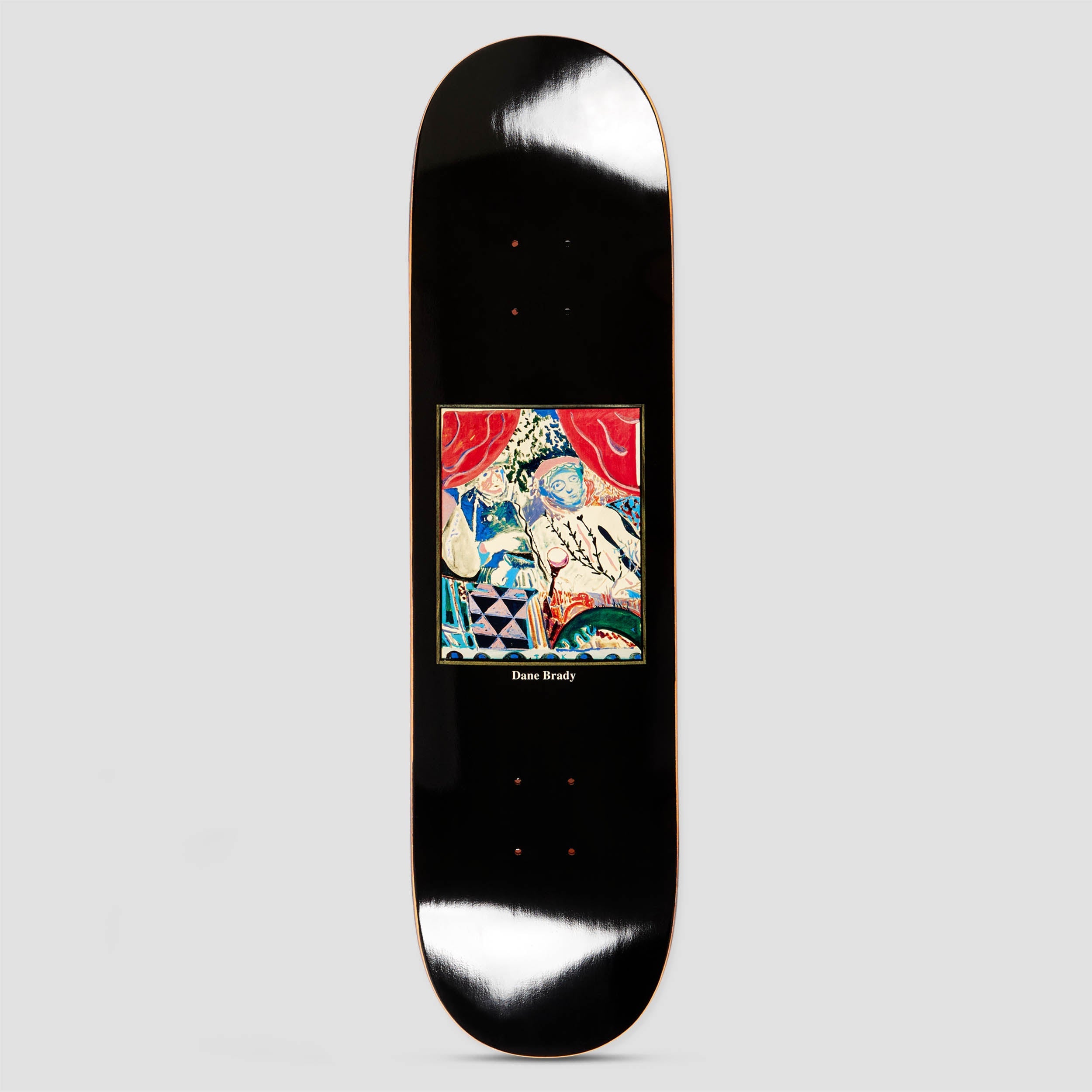 Polar 8.25 Dane Brady Time Travellers Skateboard Deck Brown