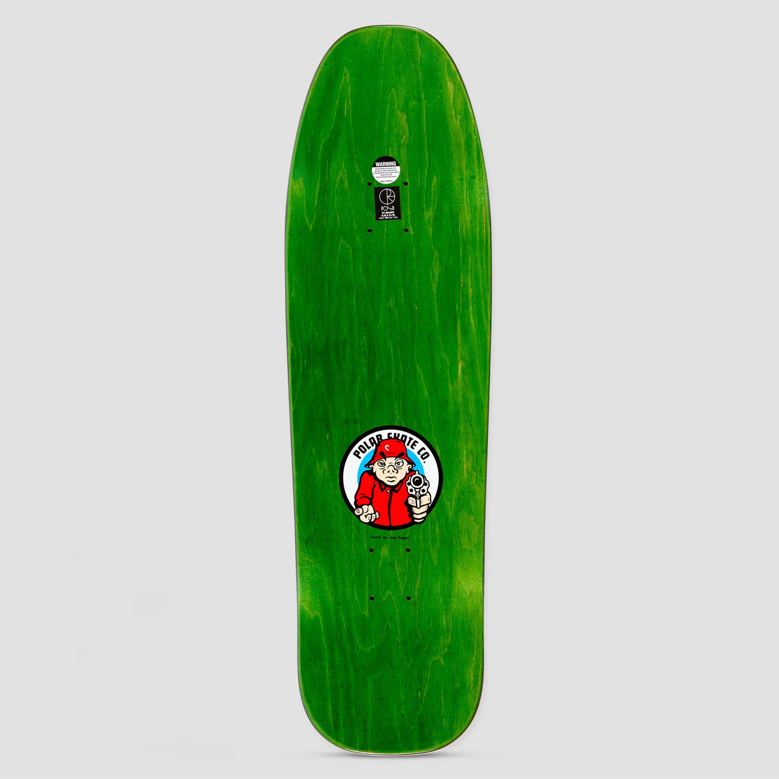 Polar D1 SHAPE Emile Laurent High School Skateboard Deck