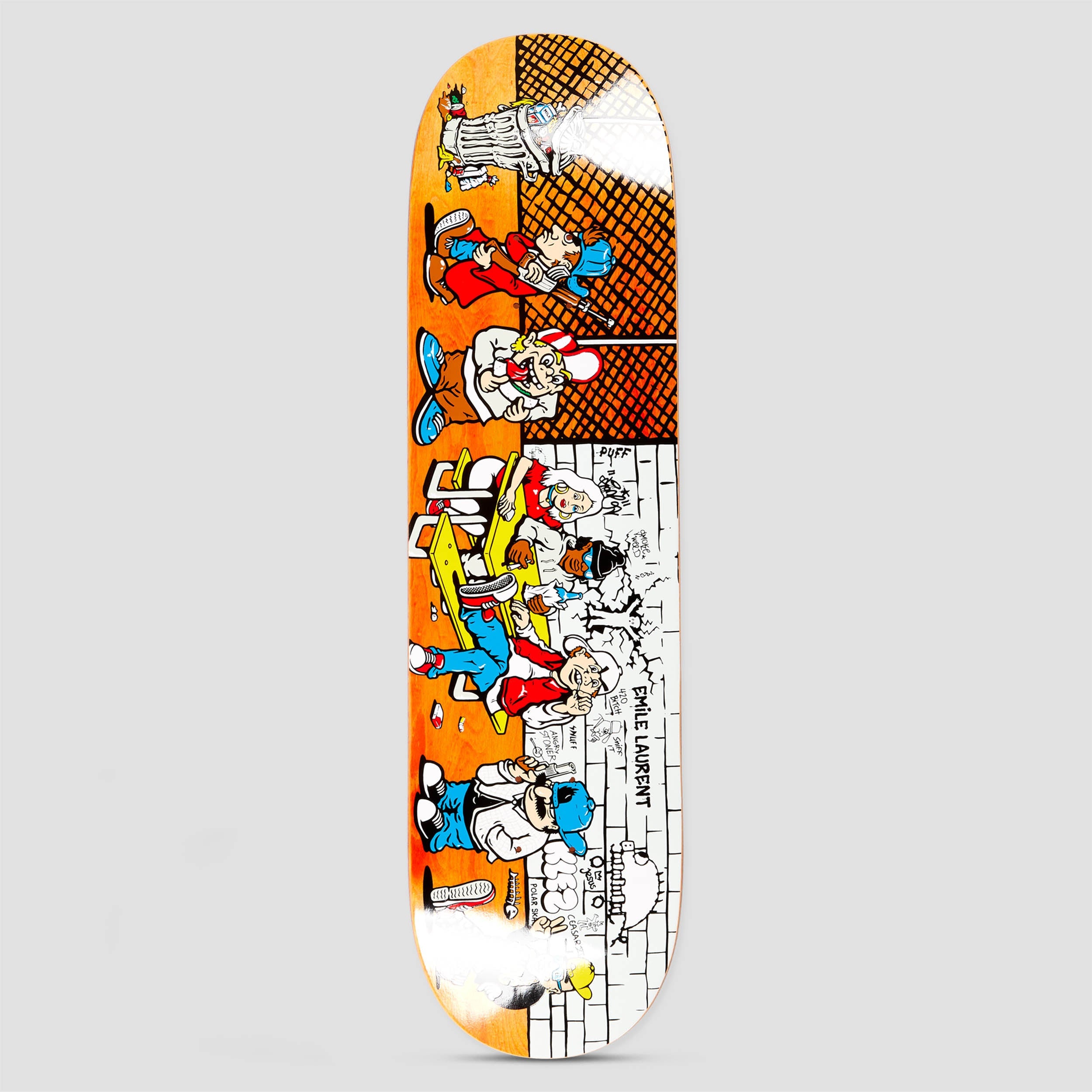 Polar 8.375 Emile Laurent High School Skateboard Deck