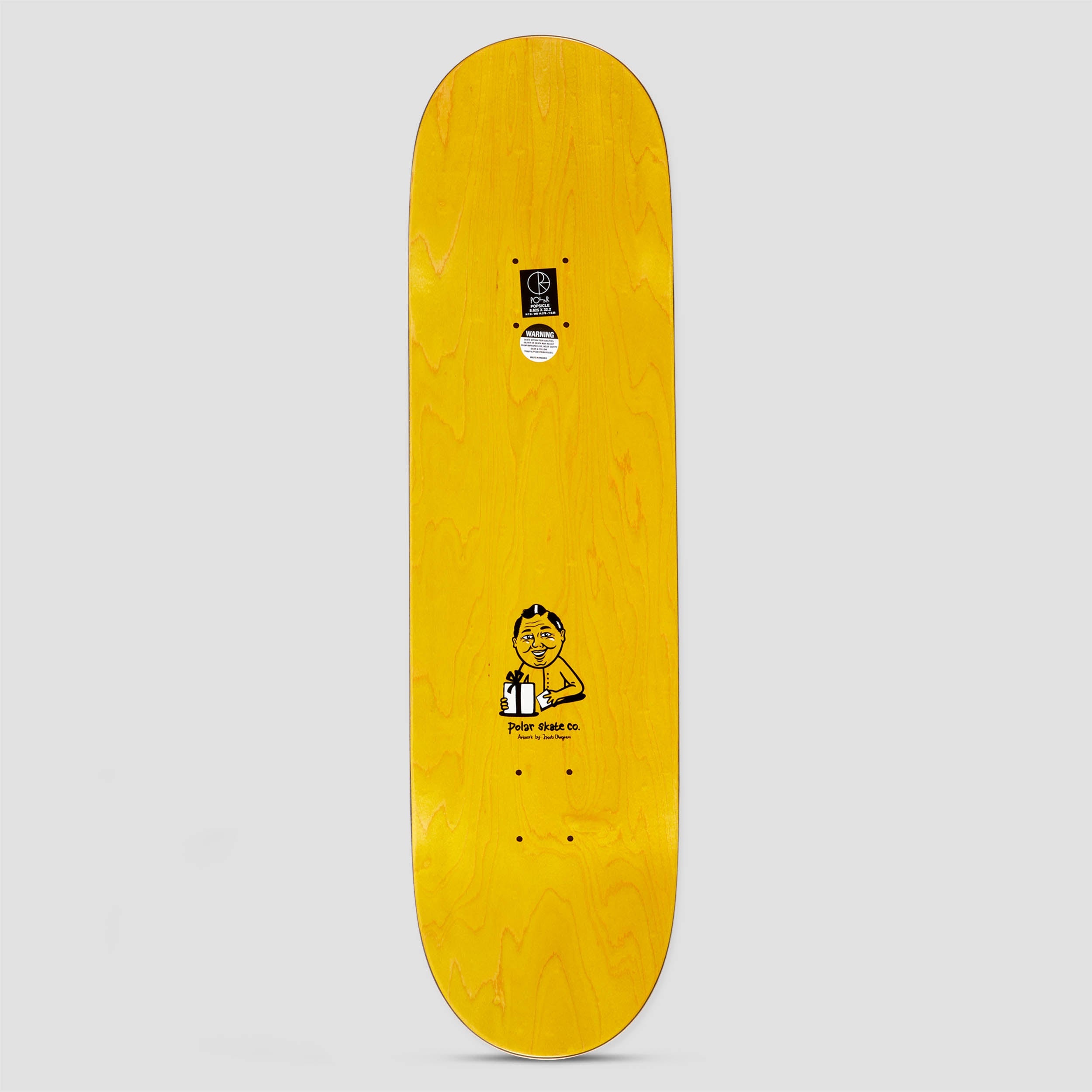 Polar 8.25 Short Nick Boserio Surprise Skateboard Deck