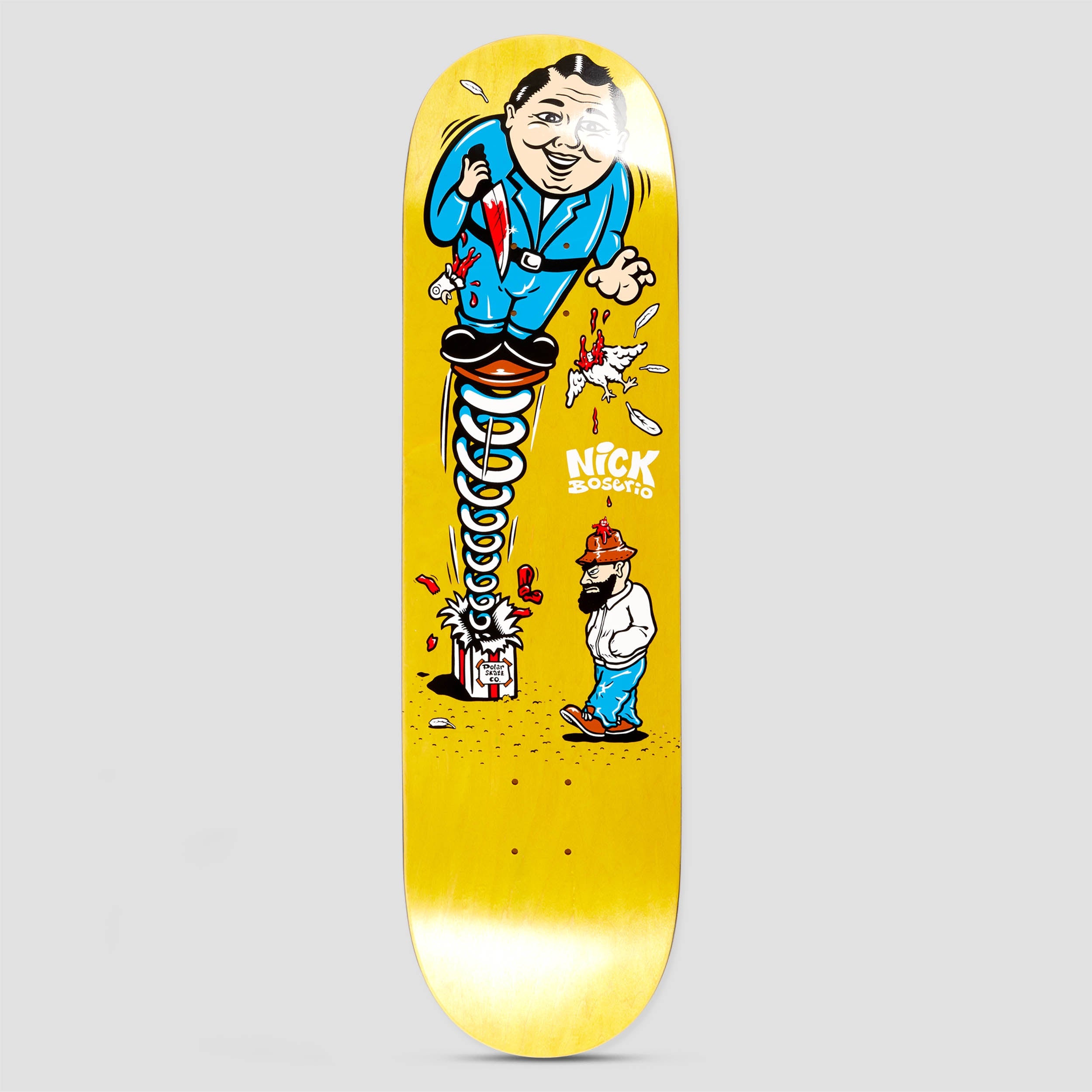 Polar 8.25 Short Nick Boserio Surprise Skateboard Deck