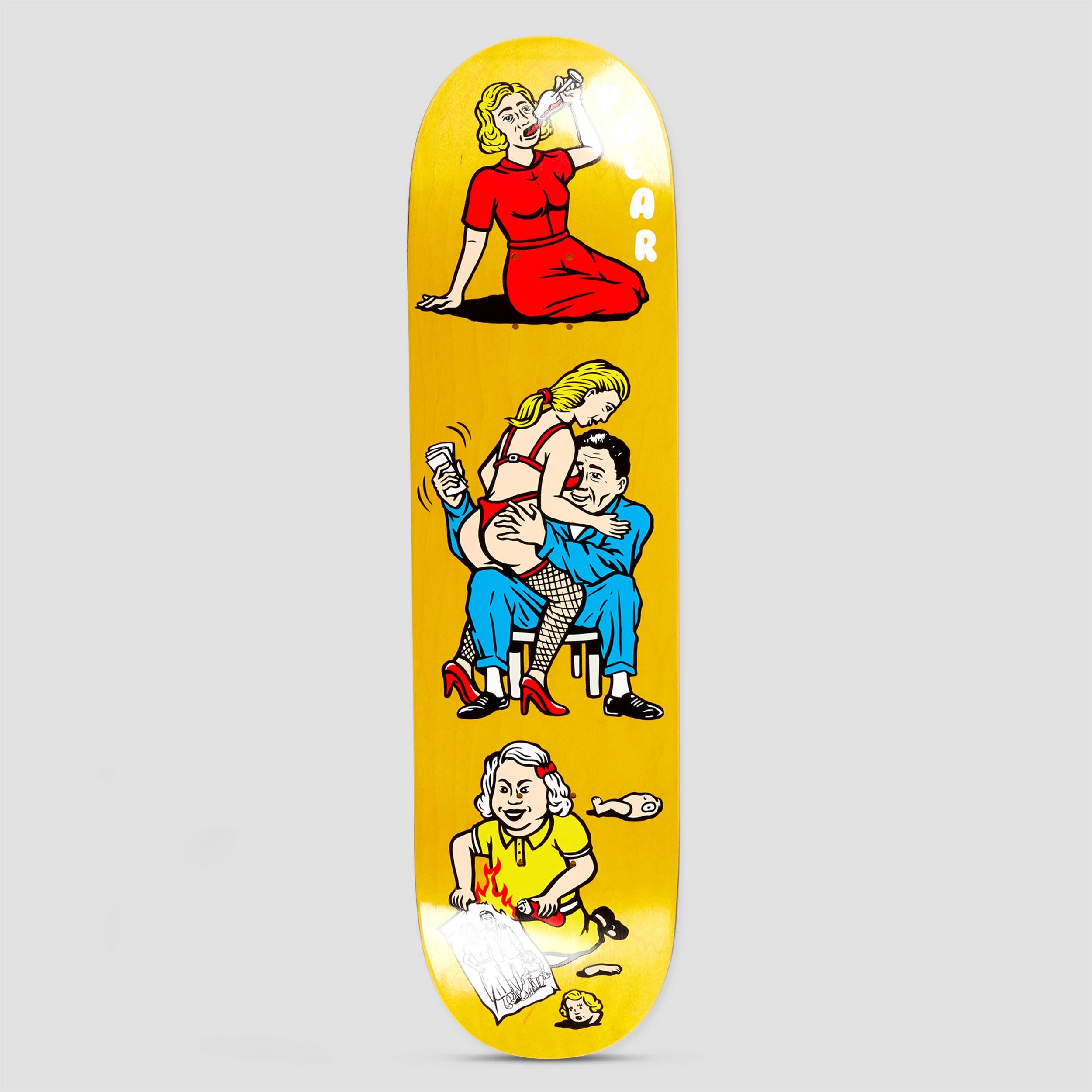 Polar 8.25 Team Model Family Affair Skateboard Deck