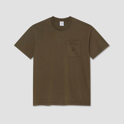 Polar Pocket T-Shirt Brown