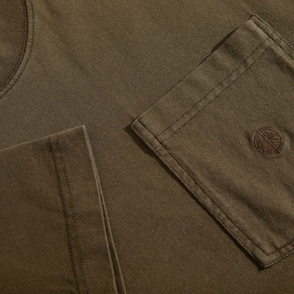 Polar Pocket T-Shirt Brown