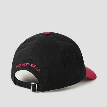 Polar Sai Stroke Logo Cap Black / Redcurrant